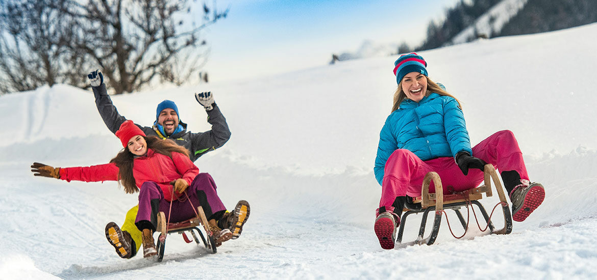 Rodeln - Winterurlaub in Flachau